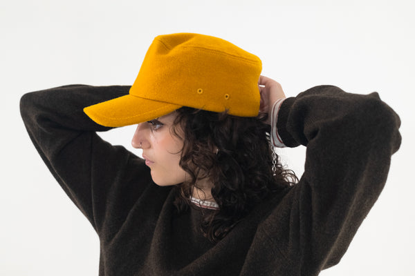 The Doffer Hat - Mustard